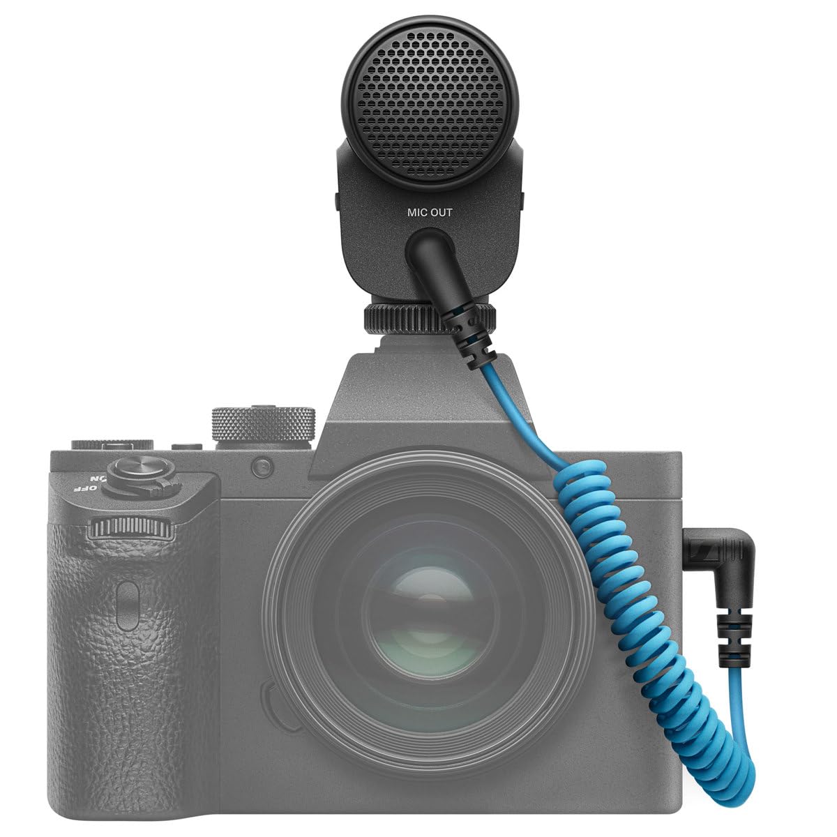 Sennheiser MKE 400 + Kit Móvil, Micrófono Direccional para Cámara con Pinza para Smartphone y Minitrípode Manfrotto PIXI, 509257