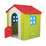FEBER - Wonder House, Casita Wonder con Puerta, Buzón, Balcón Trasero y 2 Ventanas, Sistema Anti-UV Que da Resistencia al Color y Plástico, Fácil Montaje, para Niños de 2 a 7 años, Famosa (800013046)