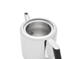 Bredemeijer Boston Tetera, 1100 litros, Stainless Steel, Plata