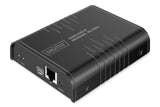 DIGITUS Receptor HDMI KVM IP para DS-55355 – UHD 4k 60 Hz – HDMI 2.0 – hasta 200 m de alcance – unidad receptora – punto a multipunto – CAT 6 – negro