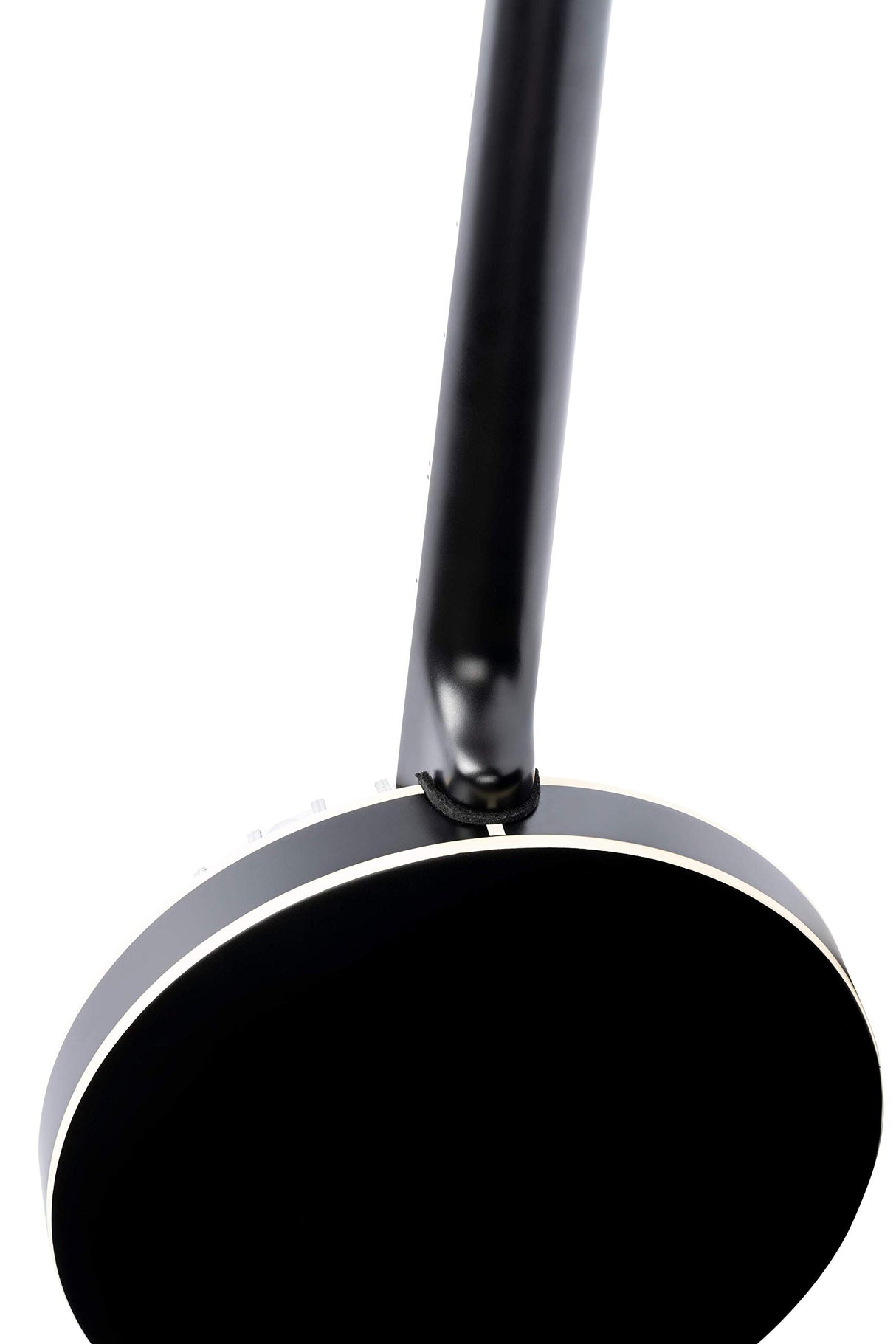 ORTEGA Raven Series Banjo - Banjo de 6 cuerdas, incluye funda, color negro satinado