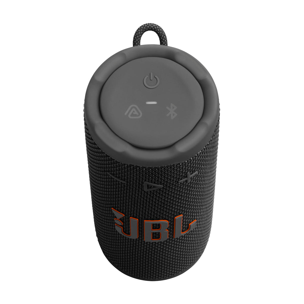 JBL Grip, Altavoz Bluetooth Compacto, Sonido JBL Pro, AI Sound Boost, Resistencia al Agua IP68, luz Ambiental, autonomía de 14 h, conexión Multi-Altavoz Auracast, aplicación JBL Portable, Negro