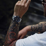 Luminox Reloj Término análogo para Hombre de Cuarzo con Correa en Acero Inoxidable XS.3122