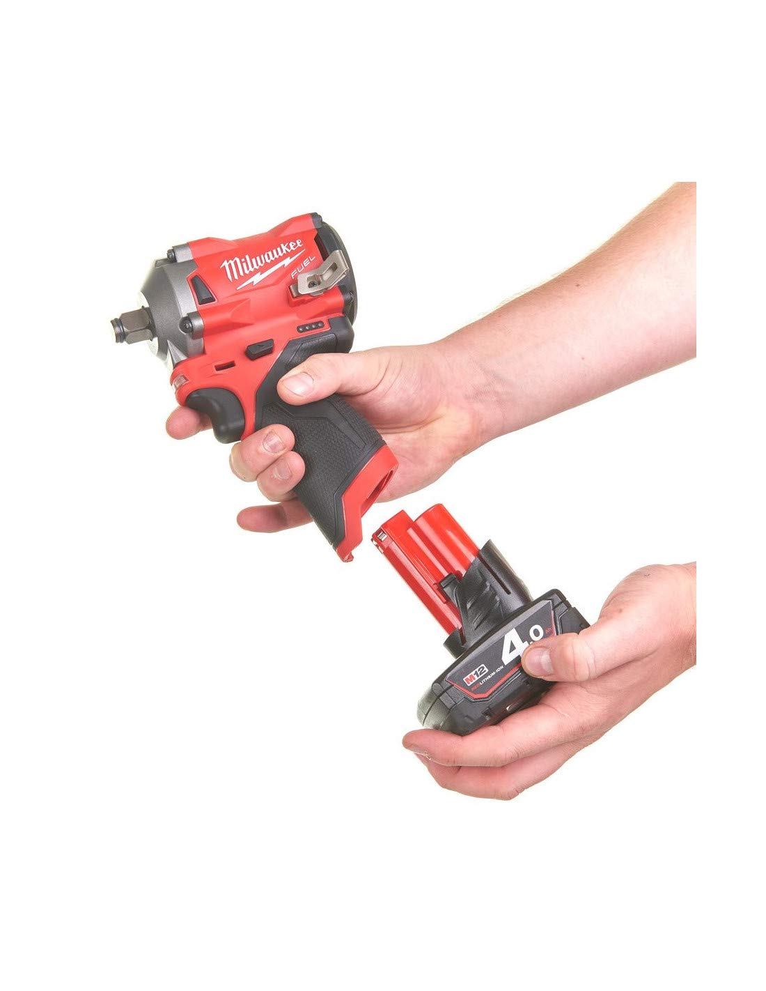 Llave de impacto subcompacta M12 FUEL™, 1/2" con anillo - M12FIWF12-422X