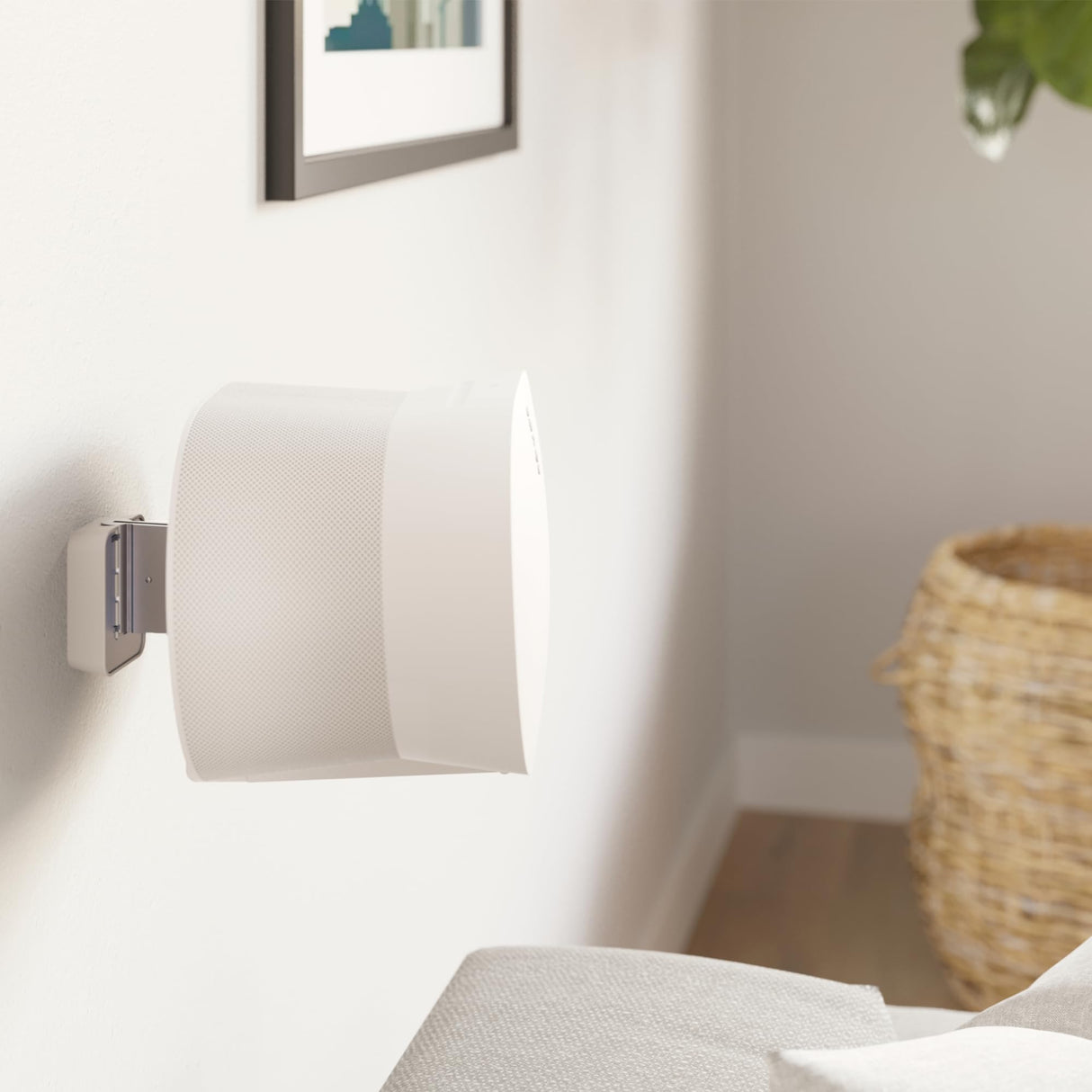 Vogel's SWM 4131 Soporte de Pared para Sonos ERA 300, Máx. 5 kg, Inclinable -30º/+30º, Girar hasta 60º, Blanco