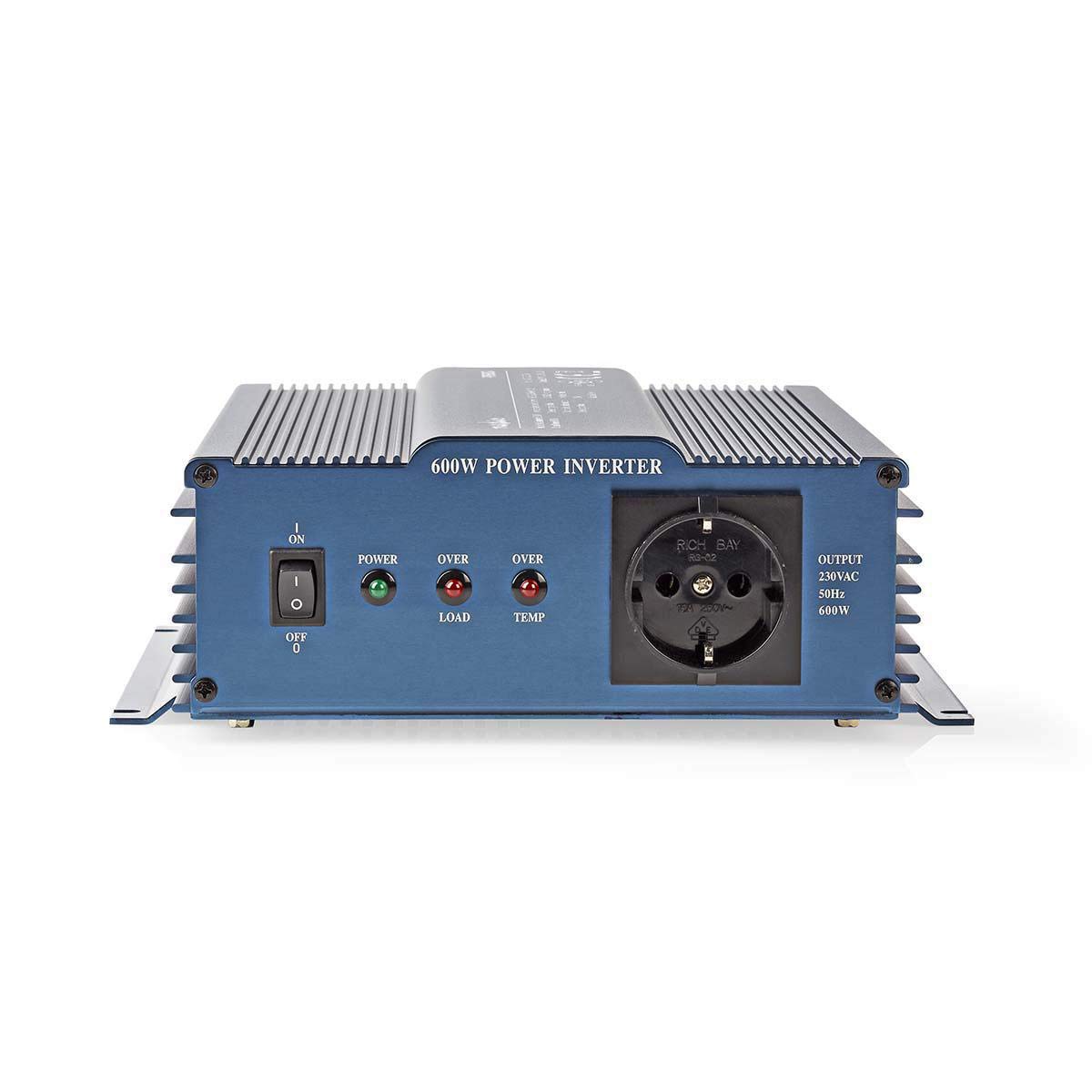 Nedis Inversor de Potencia de Onda Sinusoidal Pura 24 V, 1000 W