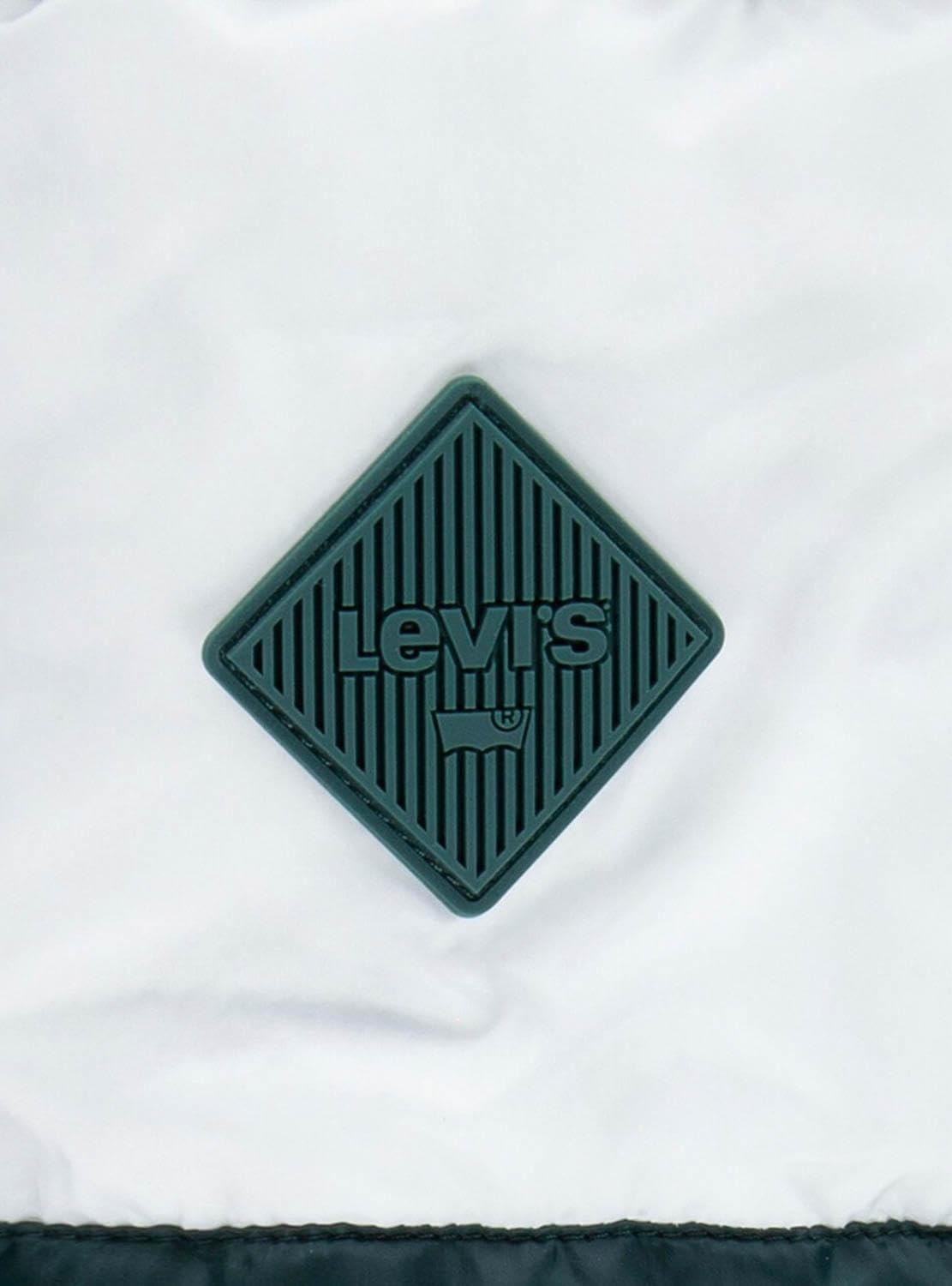 Levi's Lvb-Cojín de Bloque de Color para niño Chaqueta, Bistro Green, 10 años para Niños