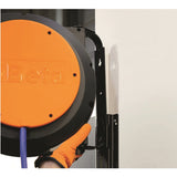 Beta - 1844 15-H05 Carrete automático con protección térmica y cable 3Gx1,5 mm² longitud cable sin carcasa de 1 m, con soporte orientable de 180° y segundo soporte para empotrar rápido, 018420821