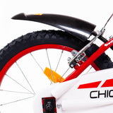 SCH Bici Chicane Bicicleta niño, roja, 16" (40,64 cm)