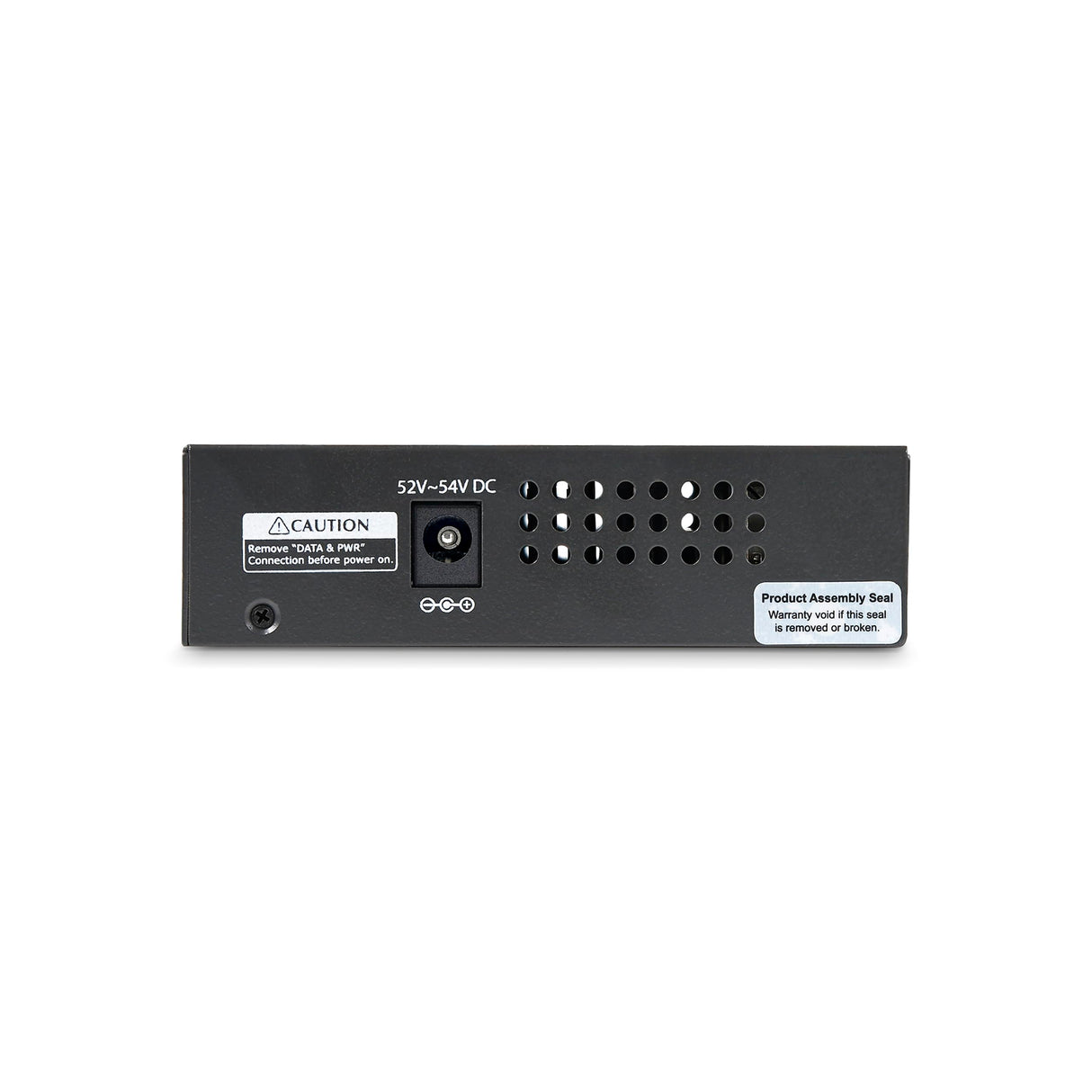 StarTech.com Inyector de Alimentación PoE Power over Ethernet Midspan 4 Puertos Gigabit RJ45 de Pared - 30,8W por Puerto - 802.3at af
