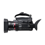 Panasonic HC-X1600E 4K 60p Videocámara Profesional con Lente Gran Angular de 25 mm, Zoom Óptico de 24x, OIS Híbrido de 5 Ejes, Wi-Fi, USB PD, Negra