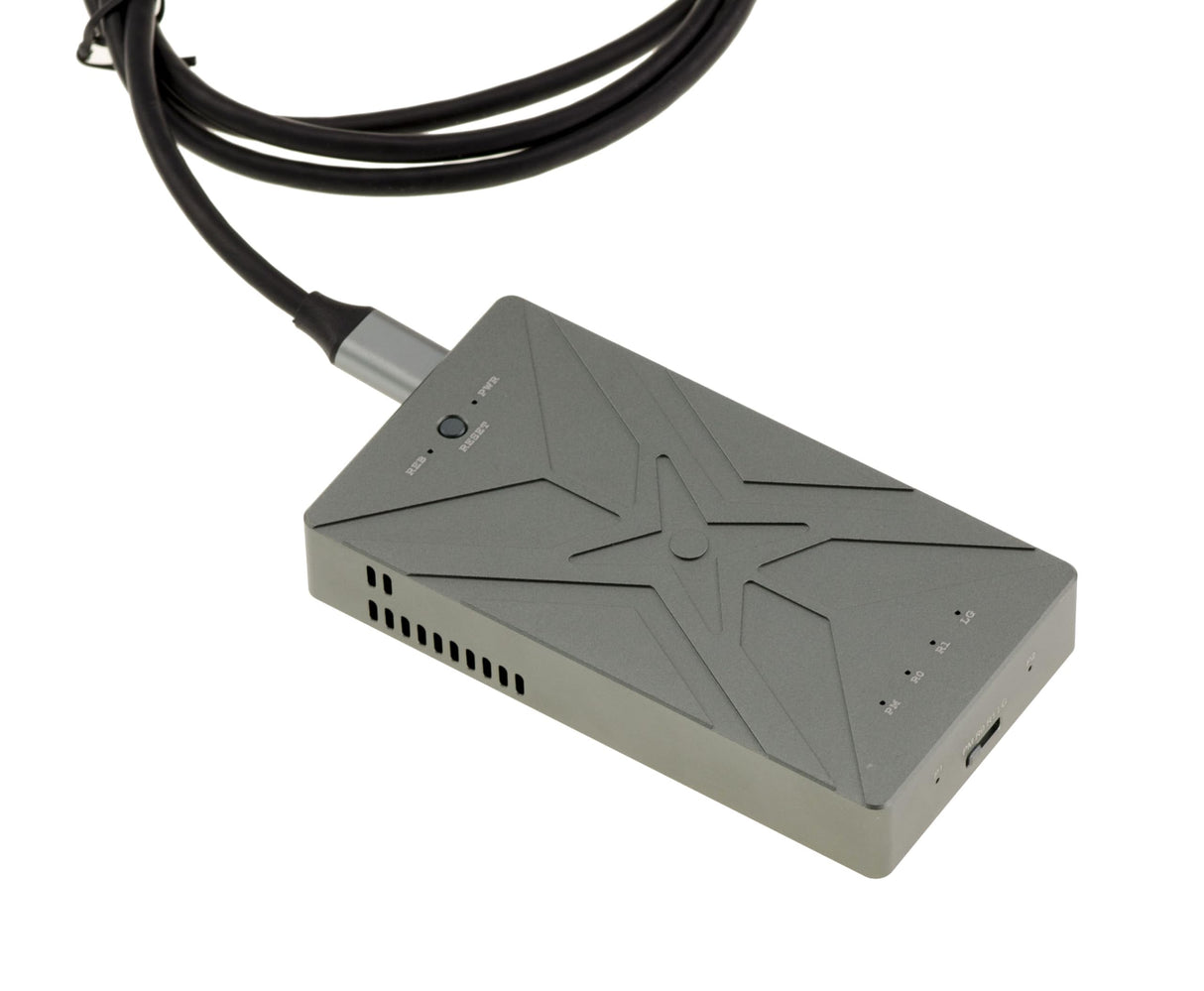 KALEA-INFORMATIQUE Caja de Aluminio USB 3.2 20G para 2 SSD M2 NVMe, Independiente o clúster Raid 0 1 Grande. con Ventilador de refrigeración