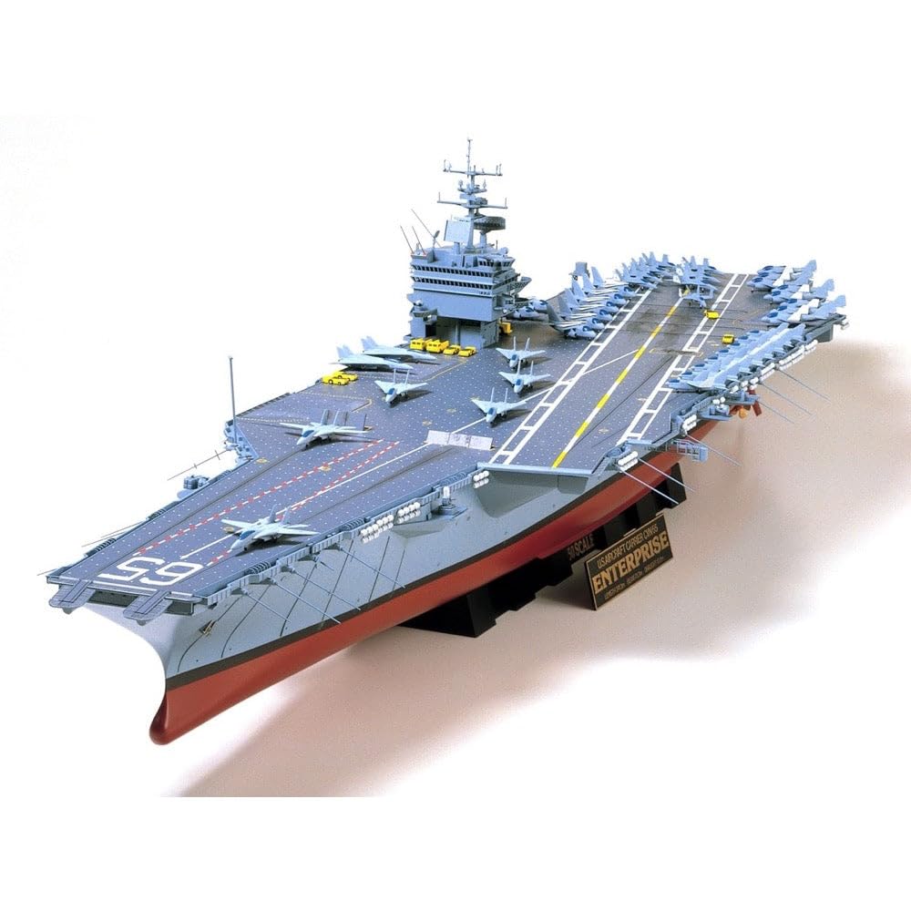 Tamiya 300078007 - Maqueta del portaaviones US CVN-65 Enterprise (escala: 1:350)