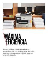 Canon MAXIFY GX7050 – Impresora Multifunción MegaTank a Color, Copiadora, Escáner, Fax A4 | Casa y Oficina | Wi-Fi, Ethernet, USB | Inyección de Tinta
