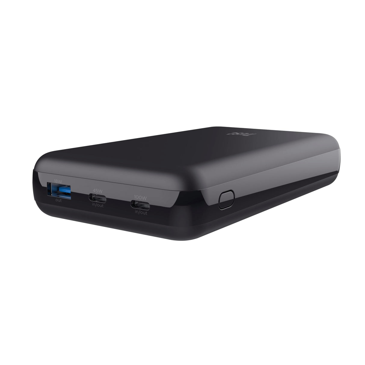 Trust Laro Power Bank 20000mAh 100W para Portátil 2X USB-C 1x USB-A, Batería Externa Carga Rapida, Cargador Portátil Powerbank iPhone Macbook iPad Steam Deck Xiaomi DELL ASUS Lenovo HP