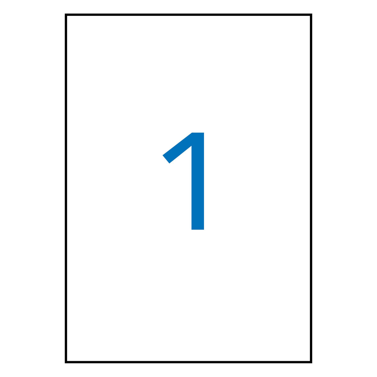 APLI 12121 - Etiquetas resistentes intemperie 210,0 x 297,0 mm 100 hojas, Blanco