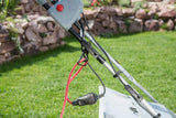 IKRA escarificador y aireador eléctrico IEVL 2000, saco coletor 55l, largo de trabajo 40cm, 2000W