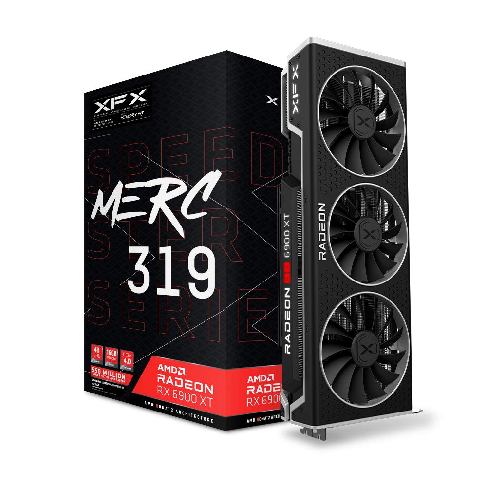 XFX RX 6900XT MERC319 Black Gaming 16GB DDR6 Triple-Fan 256bit