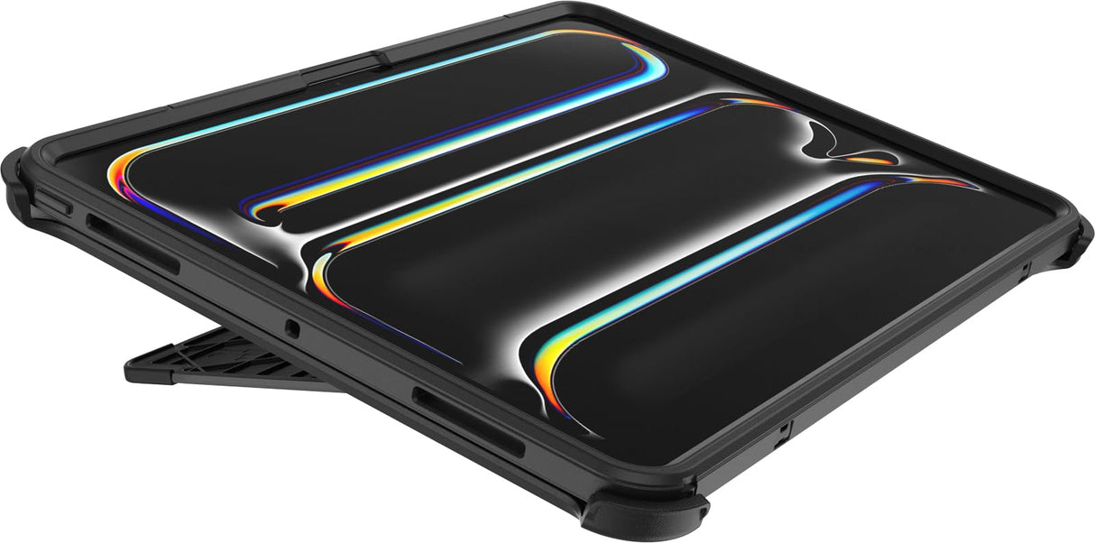 Funda OtterBox Defender para iPad Pro 13" (2024), A Prueba de caídas,Ultrarresistente con Protector de Pantalla Integrado,Testeada 2X Estándares Militares, Negro