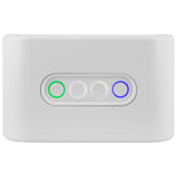 Konex audio Altavoz Amplificado portátil Bluetooth Blanco de 2 vías K-Five - Diseño Elegante, Bluetooth 5.1 - Entrada AUX - USB. Batería Recargable. Calidad y Potencia de Sonido.