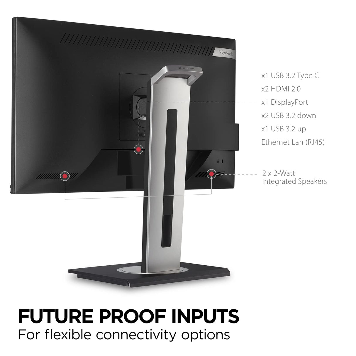 Monitor ViewSonic 27" 4K Ultra HD 60 Hz
