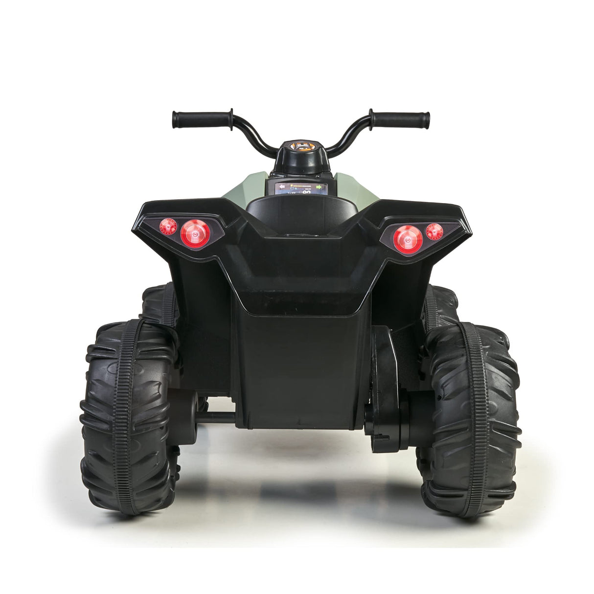 FEBER - Quad Boxer- Vehículo eléctrico a batería de 12V, con Marchas adelante, atrás y Freno, hasta 5 km/h, Cargador Incluido, 45 min de Juego,de 3 a 5 años, Verde,Famosa(FEN03000) Versión Actual