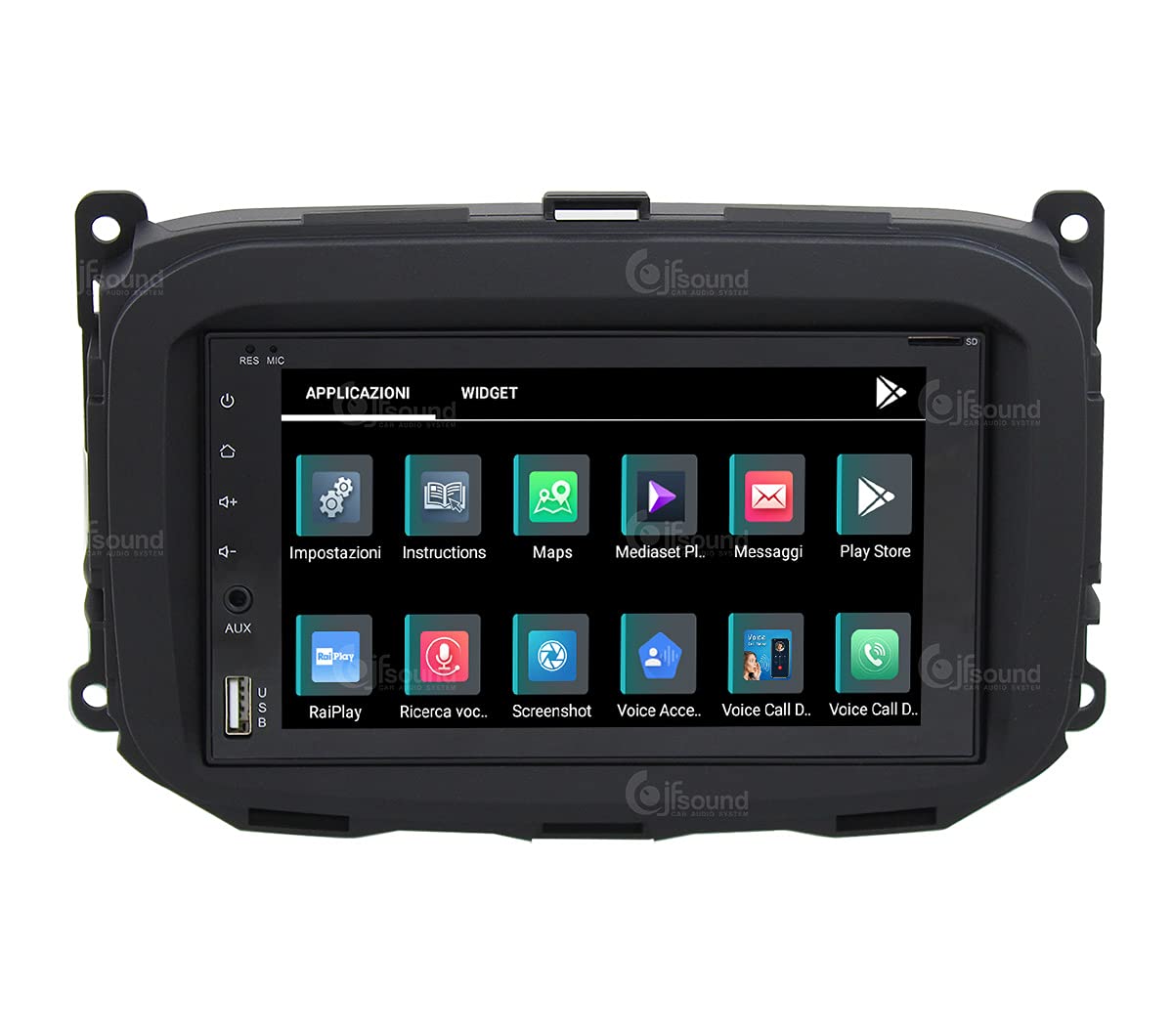Autorradio de Ajuste Personalizado para Alfa Romeo Giulietta Android GPS Bluetooth WiFi Dab USB Pantalla táctil Full HD 6,2" procesador de 8 núcleos y comandos de Voz