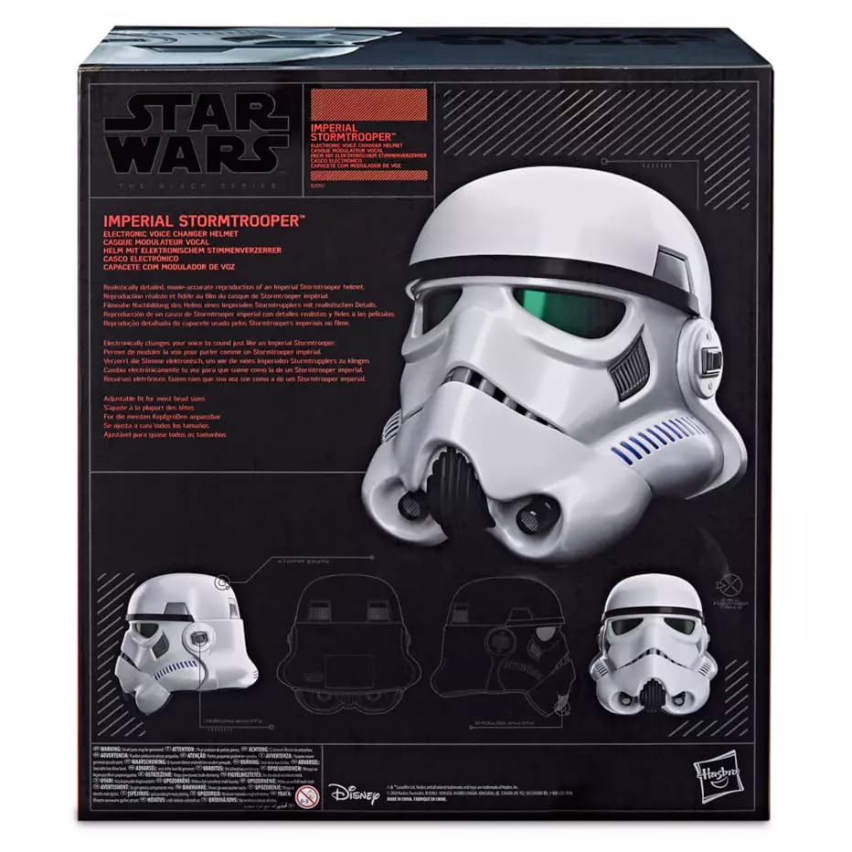 Star Wars The Black Series Rogue One Imperial Stormtrooper Voice Changing Electronic Headset B7907