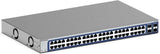 Netgear 48-Port Smart Ethernet Switch (GS748T), Gigabit Switch with 2 x 1G SFP and 2 x 1G Combos, Desktop or Rack Mount