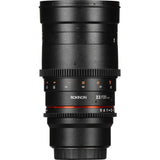 Rokinon Cine DS 135mm T2.2 ED UMC Teleobjetivo Cine Lente para Sony E Mount cámaras de Lente Intercambiables