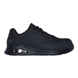 Skechers Uno Sr Doltin, Botas de construcción Hombre, Black Synthetic, 42 EU