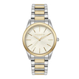 Olivia Burton Reloj con Movimiento de Cuarzo de Tres Manecillas para Mujer Colección Intensity con Correa de Acero Inoxidable Bicolor - 24000239