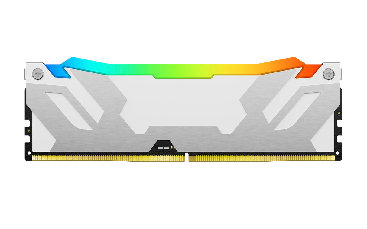 Kingston Fury Renegade DDR5 RGB Plata - Blanco XMP 24GB 8800MT/s CL42 CUDIMM Memoria Gamer para Ordenadores de sobremesa Módulo único - KF588CU42RWA-24