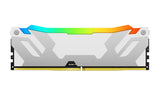Kingston Fury Renegade DDR5 RGB Plata - Blanco XMP 24GB 8800MT/s CL42 CUDIMM Memoria Gamer para Ordenadores de sobremesa Módulo único - KF588CU42RWA-24