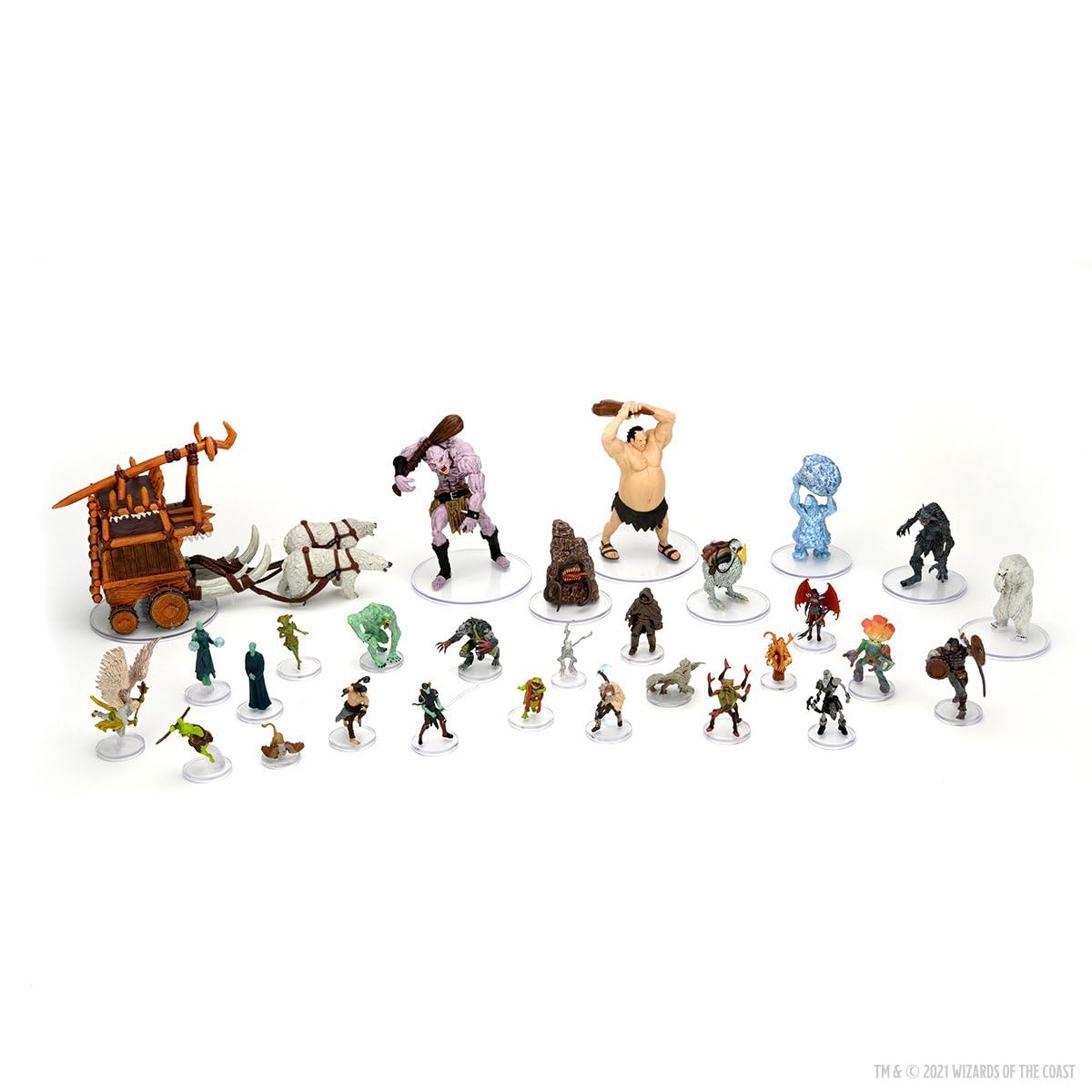 WizKids D&D Icons of The Realms Miniatures: Snowbound Booster Brick (8)