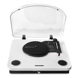Energy Sistem Blackspin – Tocadiscos (10W, vinilos, RCA, Puerto USB, Bluetooth, Bluetooth out) (White)