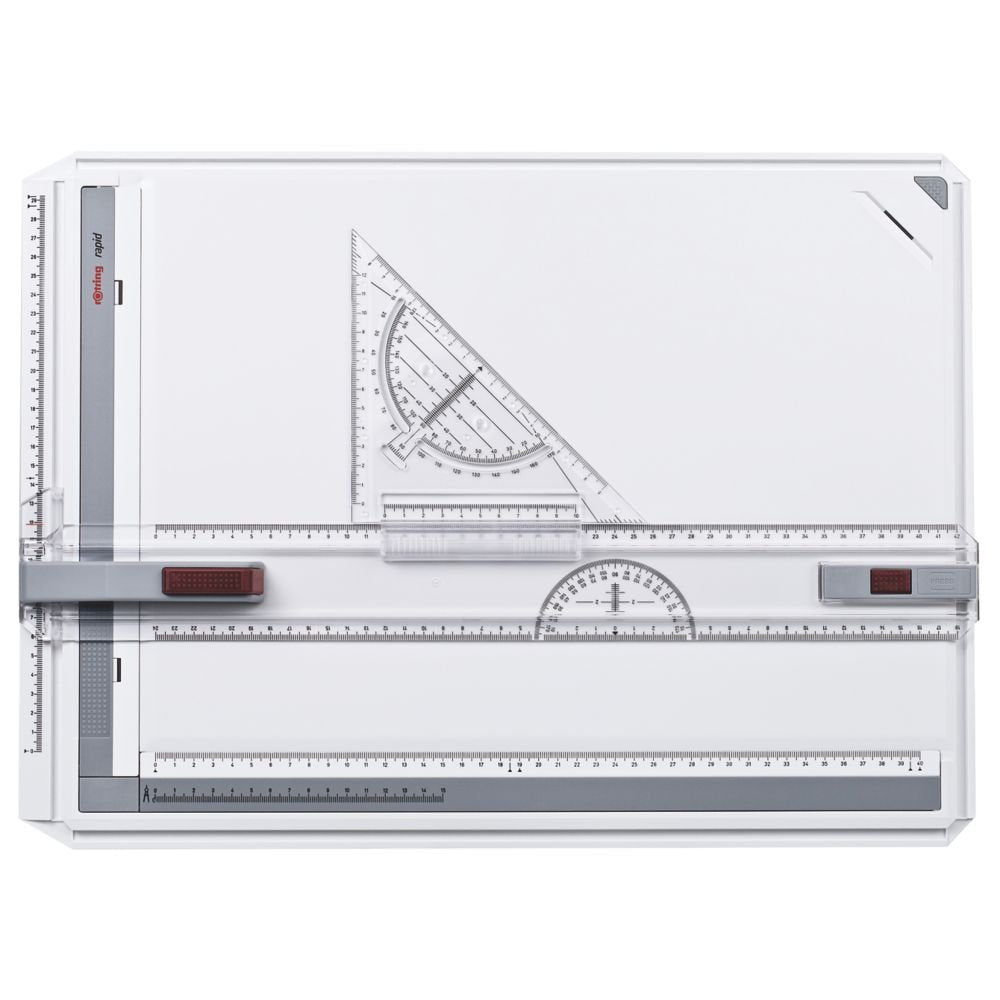 Tablero de dibujo rOtring Rapid A3 con maletín College