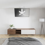 Mywall HL46MWL - Soporte de Techo para televisores motorizados y Plegables con Control Smart Home de 23 a 65 Pulgadas, Carga de hasta 30 kg con función giratoria de 180°
