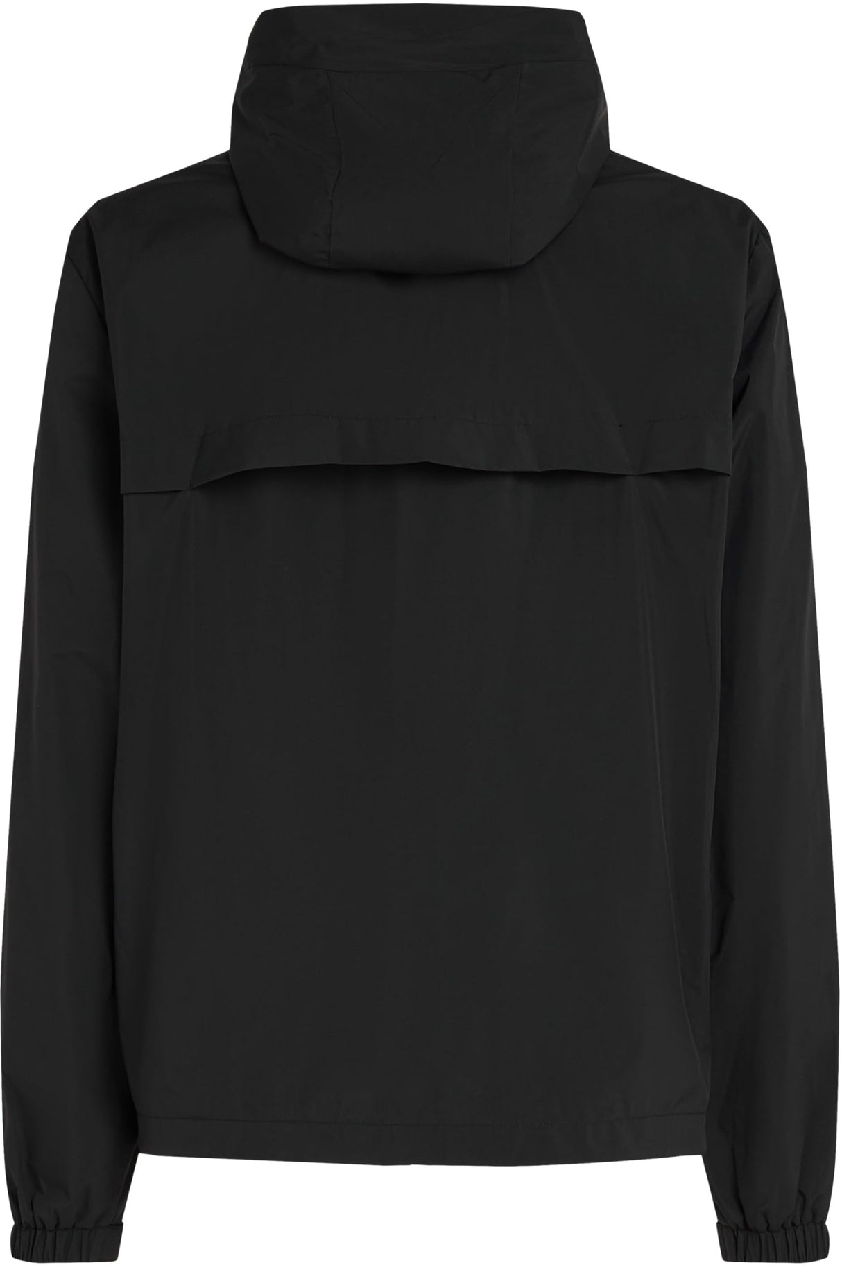 Tommy Hilfiger Cortavientos Hombre Hooded deportivo, Negro (Black), L