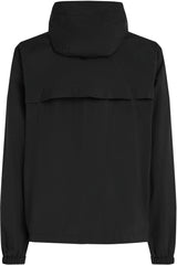 Tommy Hilfiger Cortavientos Hombre Hooded deportivo, Negro (Black), L