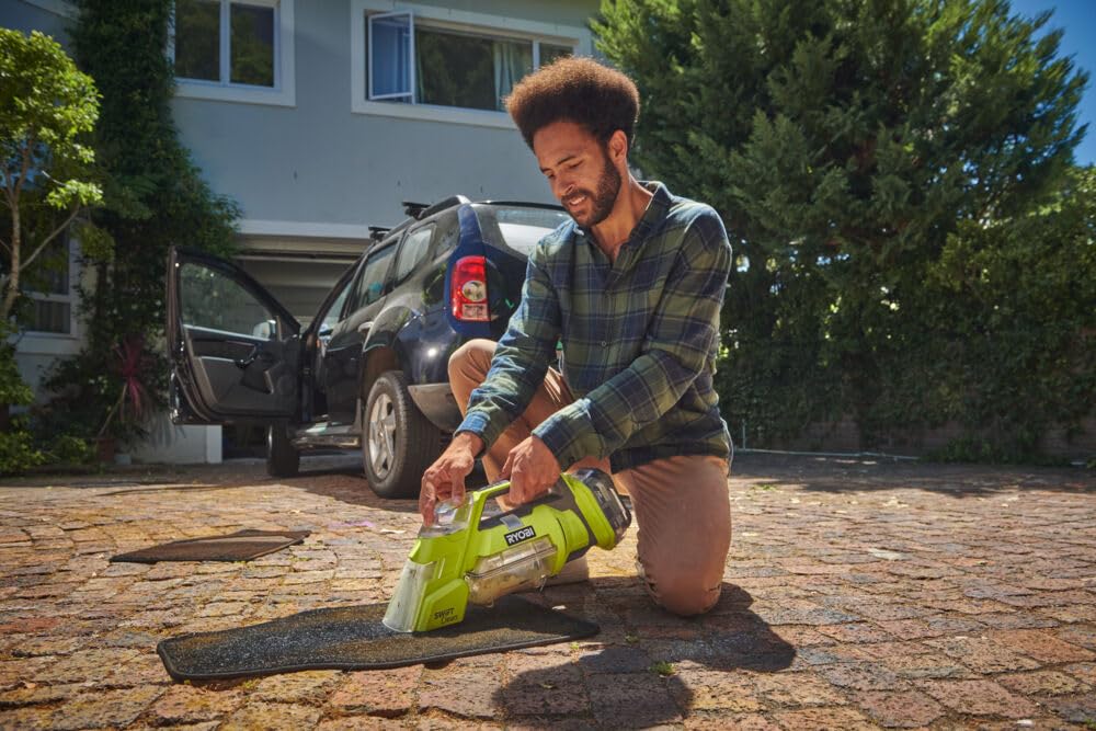RYOBI RDC18-0 - Aspirador de zona de 18 V, 550 L/min, 200 ml