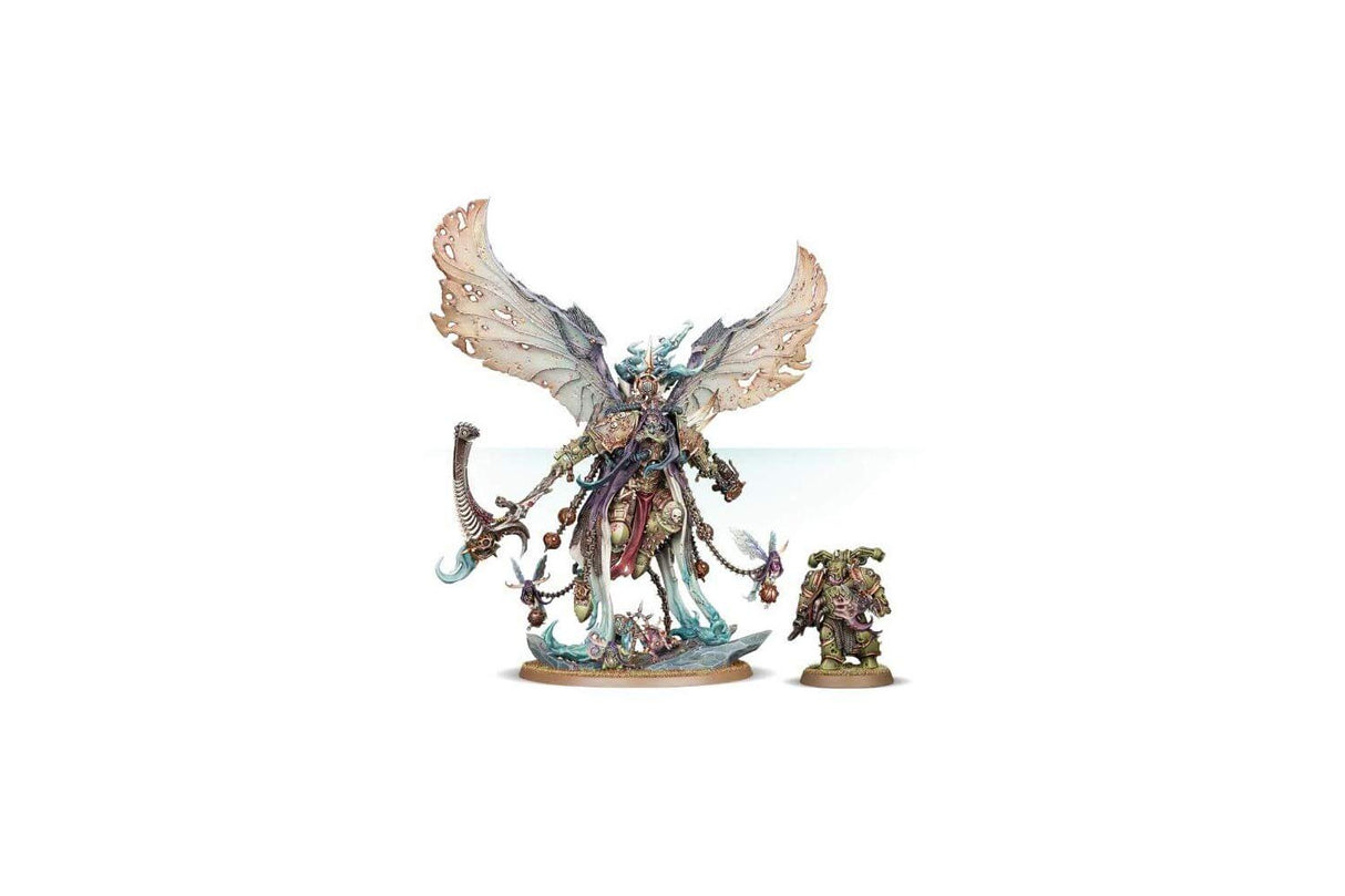 Games Workshop 991000000988 en Mortarion de la Guardia de la Muerte: Daemon Primarch of Nurgle Game, Negro para 5 años a 99 años