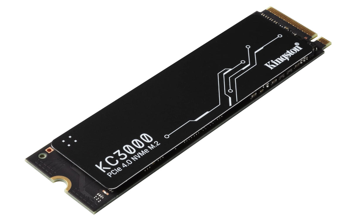 Kingston KC3000 PCIe 4.0 NVMe M.2 SSD - Almacenamiento de alto rendimiento para equipos de sobremesa y portátiles -SKC3000S/1024G
