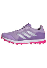 adidas Fabela Zone, Zapatos de Hockey Mujer, Powder Plum/Aurora Met. / Aurora Plum, 36 EU
