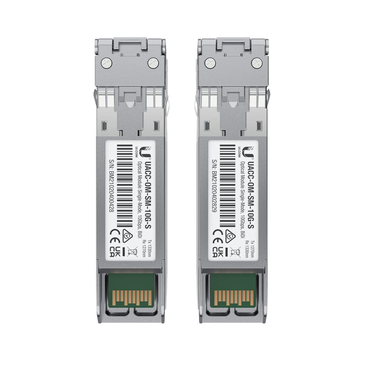Ubiquiti Networks UACC-OM-SM-10G-S-2 Red modulo transceptor Fibra óptica 10000 Mbit/s