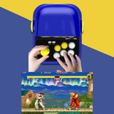 Retro Station Capcom - Consola de Arcade, precargada con Juegos Oficiales de Capcom 5 Street Fighter Series y 5 Juegos Mega Man Series, Monitor LCD de 8 Pulgadas y Compatible con Salida HDMI a