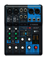 Yamaha MG06X - Mezclador compacto de 6 canales de entrada, efectos digitales SPX y preamplificadores de micrófono D-PRE