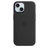 Apple Funda de Silicona con MagSafe para el iPhone 15 - Negro