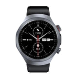 Knauermann PRO 3 Plus redondo (2025), reloj sanitario, reloj inteligente con función telefónica, pectoral ECG Plus HRV y función SOS, pantalla AMOLED BT Bluetooth, apnea del sueño, correa de silicona,