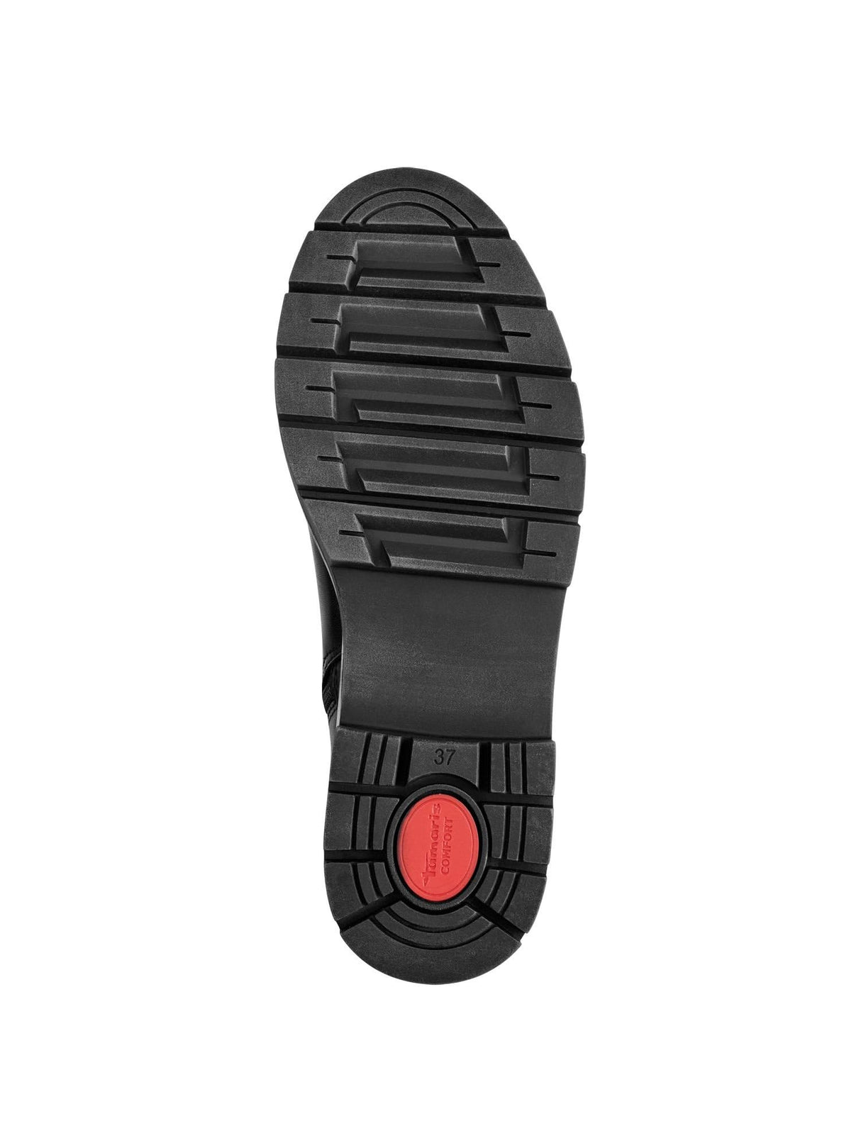 Tamaris Comfort 8-85600-43-Botas largas, Botas de Moda Mujer, Negro, 37 EU Ancho